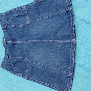 Eddie Bauer Jean  denim skirt size 16